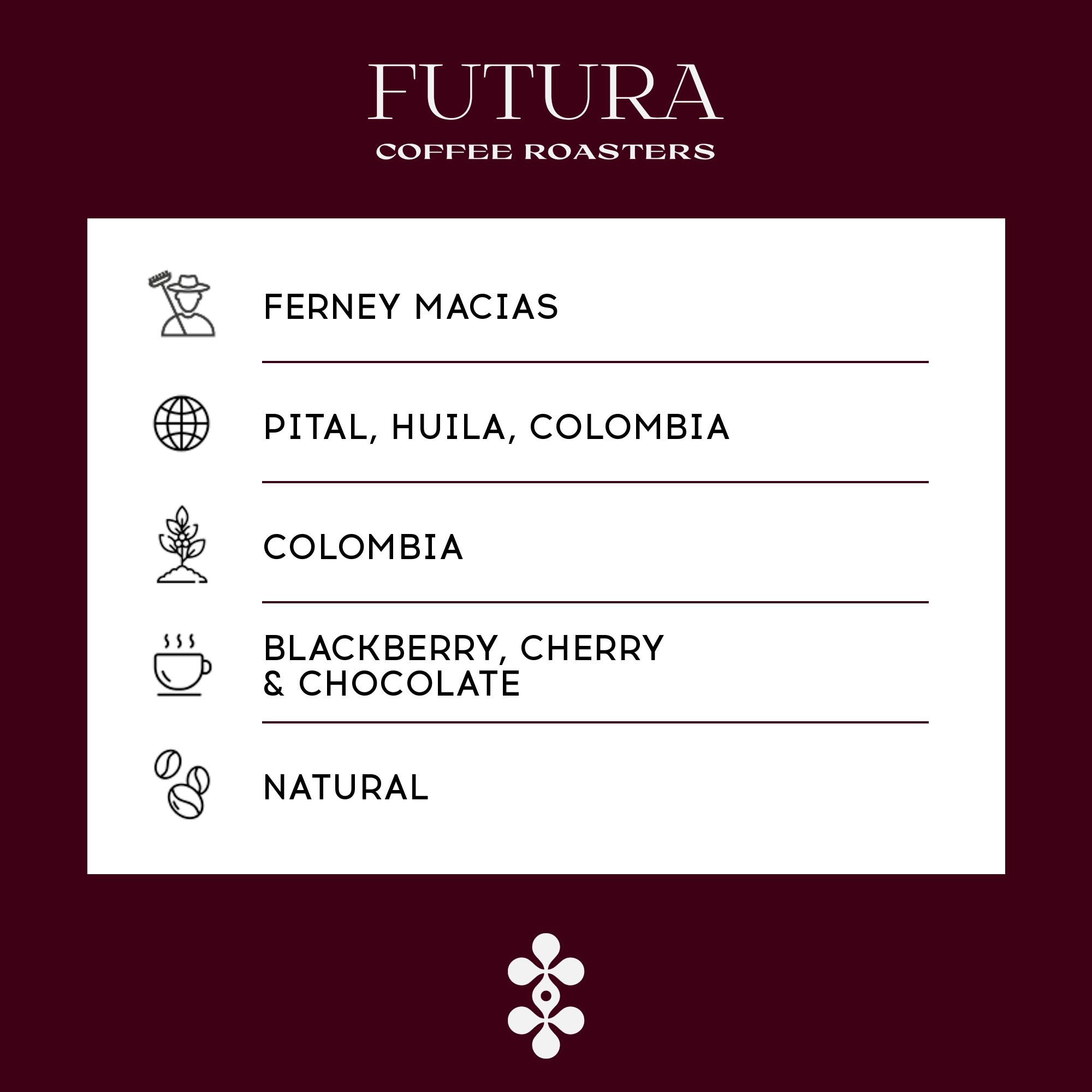 Colombia - Ferney Macias - Biochar Coffee